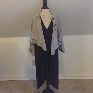 From Anthropologie sleek and flowy dress